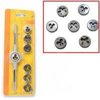8pcs M3-12 Die Wrench Set Mechanical Workshop Tools Key Male Thread For Female Kit For Metalworking