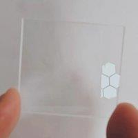 60Pcs Total Size 40x43x1.5mmmm Clear Quartz Glass Windows For The Microscope For Instance