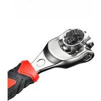 8-in-1 Multi-Angle Socket Wrench Set 360 Rotating Ratchet Tool Kit for Cars, Bikes & Home Repair