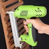 Electric Nail Gun 220V Stapler Shooter Electric Stapler Gun Woodworking F30 Straight Nail Accessory
