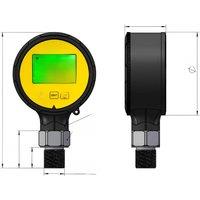 Moray ME260P 4-20Ma IP65 Battery Powered Low Consumption LCD test Instruments Digital Pressure Gauge