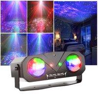 Disco Ball Ocean Star Projector Party Lights Holiday Stage KTV Christmas Halloween Decorations Lighting for Party