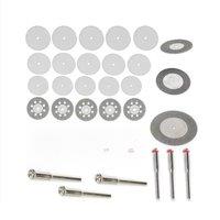 61PCS Rotary Tool Cutting Discs Kit Diamond Resin Wheels for Dremel Multi-Material Saw Blades for