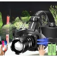 2025 Aluminum Alloy Led lamp Zoomable Usb Rechargeable High Power light Waterproof With 18650