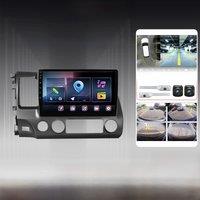 2DIN Android Auto car intelligent system radio For Honda Civic 2006 - 2011 DSP Carplay multimedia 4G 8Core Autoradio GPS Stereo