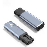 LISI 15V HQ8505 Type-C Shaver Adapter Charging Converter for Philips Norelco One Blade Pro QP6510 QP6520 QP6530 Beard Trimmer