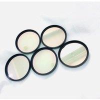 5Pcs Total Size 77mm With Frame Ring Green Light Pass 530nm Narrow Bandpass Filter Glass