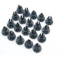 100Pcs Black Plastic Side Sill Skirt Trim Clips For BMW X1 X2 X6 E84 U10 E71 E72 120i 130i 320i 330i
