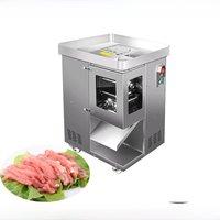 Commercial Electric Meat Cutter, Stainless Steel Automatic Vegetable Cutting And Grinding Machine, Meat Shredder, Eu, Us Plug