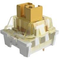 AKKO CS Sponge Orange Switch 3pins 60gf Tactile Custom DIY Switches For Mechanical Keyboard Game MX Switch Factory Lubrication