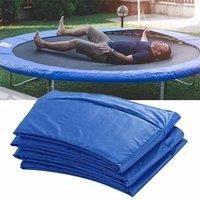 6/8/10 Feet Trampoline Protection Mat Trampoline Safety Pad Round Spring Water-Resistant Protective