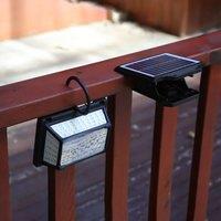 Solar Motion Sensor Lights, 120 Detection 8M Range Lamp, Waterproof LED outdoor Light, for Outdoor Security Camping Gargen