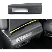 Wood Grain Headlight Adjustment Switch Button Panel Cover For Hyundai Kona 2024 2025 Interior Accessories LHD