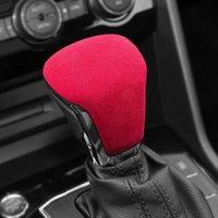 Alcantara Suede Shift Knob Cover Lever Stick Head Car Accessories Trim For VW Tiguan Teramont Phideon Viloran Tiguan L Tiguan X