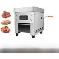 2025 New Commercial Electric Meat Cutter, Fully Automatic Vegetable Shredder, Stainless Steel