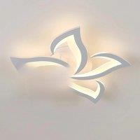 Flower Shape LED Ceiling Light ,5 Heads Modern Ceiling Lamp Warm Light 3000K,For Living Room,Bedroom