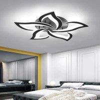 Modern Led Ceiling Light,5 Heads of Petals Modern Led Ceiling Lamp,Cool White 6500K LED Light for
