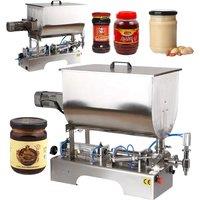 PBOBP Semi Automatic High Viscosity Paste Cosmetic Cream Viscous Hot Wax Liquid Filler Filling