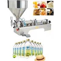 PBOBP Semi-Automatic Pneumatic Paste Filling Machine 300ml Liquids Skin Cream Jam Cheese Oil Pure