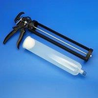 Manual Glue Gun For 850ml-1000ml Syringe Barrel Single Component 1K PU Epoxy UV Solder Paste Sealant 3M ARALDITE Metal Power Gun