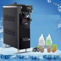Desktop Soft Serve Ice Cream Maker Stainless Steel Single Head Ice Cream Machine Sundae Making