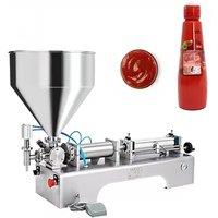 PBOBP Filler Piston Bottle Perfume Water Cosmetic Cream Oil Honey Paste Liquid Filling Machine For Small Business