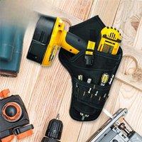 Drill Storage Bag Drill Holster Tool Belt Pouch Electric Drill Wrench Waist Pocket Storage Waist Bags Power Tools Organizer