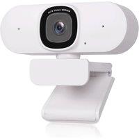 NUROUM V15-AF HD Webcam 2k 30fps with AI Noise Suppression and Microphone, Autofocus Webcam