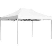 Professional Folding Party Tent Aluminium 4.5x3 m White Outdoor Products Sunshade and Rainproof Outdoor Decoration