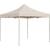 Professional Folding Party Tent Aluminium 2x2 m Cream Outdoor Products Sunshade and Rainproof Outdoor Decoration