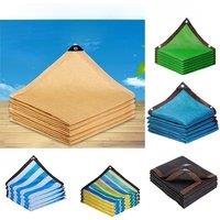 Toldo HDPE para piscina, sombrilla color Beige para sombra, red para cobertizo plantas jardn,