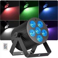 Rechargeable LED Stage Par Lights 6X6W RGBWA+UV 6IN1 Battery Powered Par Can Lights With 5200 mAh LED Uplights for Disco DJ Bar