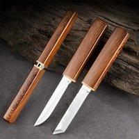 Stainless Steel 2-in-1 Double Straight Knife Outdoor Portable Multifunctional Hunting Camping