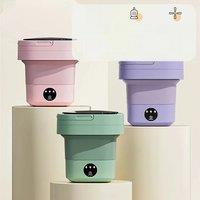2024 Newest Folding Washing Machine for Special Sock Washing Machine Baby Timed Automatic Clothes