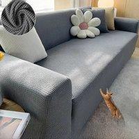 Elastic Jacquard Fabric Sofa Cover Stretch Couch Cover Sectional L Shape Sofa Slipcover Corner Case