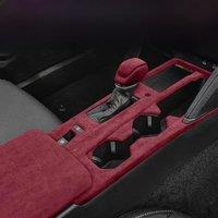 Alcantara Suede Mouldings Panels Shift Knob Cover Armrest Door Windows Control Panel Frame For
