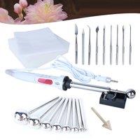 Fabric Flowers Ironing Machine Flowers Ironing Tool Set Artificial Flower Making Tool DIY Fabric Flower Making Tool