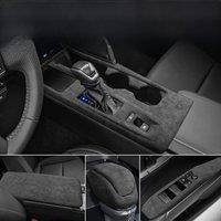 Overlay Cover Alcantara Suede Interior Trim Moulding Panel Armrest Lid Shell Gear Lever Cover For Toyota CAMRY 9th Gen 2024-2025