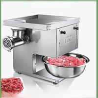 2025 New Commercial Electric Meat Cutter, Automatic Desktop Meat Grinder, Small Size