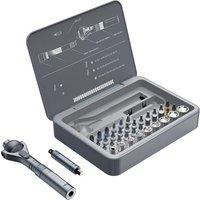 VMAN 40in1 Multifunction Ratchet Screwdriver Set Multi Magnetic Bits Mini Repair Tool Kit Household Tool For PC & Iphone Etc.