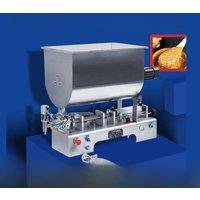 PBOBP Semi Automatic Stirring Paste Tomato Chilli Sauce Soap Paste Cream Mix Filling Machine with