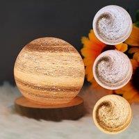 Unique Planet Nightlight USB-powered table lamp starry atmosphere lamp perfect for birthday and holiday gift decorating lights