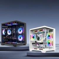 AOC CG391 PC Case MATX Gaming Desktop Case Supports 240 Water Cooling With 3 Fans Computer Case Sea View Room ??? ?? ?????