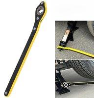 Car jack wrench ratchet labor-saving wrench suitable for car trunk jack with converter reinforcement