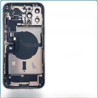 Original Disassembled Middle Housing Back Cover For iPhone 12 Pro Max 12Pro Max Bezel Frame 90% New, NFC Wireless Assembly