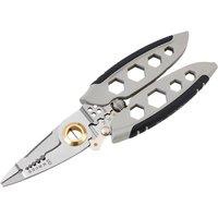 Multi-function wire stripper, 7 inch electrician's special tools, wire cutting, wire pulling,