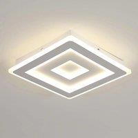 Modern Square LED Ceiling Light,52W 5850LM Acrylic LED Ceiling Lamp,White Ceiling LED