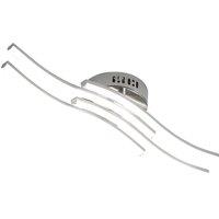Modern LED Ceiling Lamp,24W LED Ceiling Light Curved Design 4 LED,Ceiling Lighting White Light 6500K