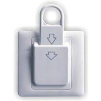 86x86mm Hotel Magnetic Card electric Switch 220V/25A push button Insert Key electrical power control socket