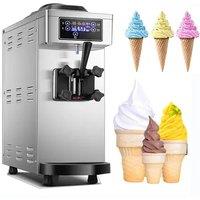 Professional Commercial Soft Ice Cream Machine 220V Single Flavor Small Ice Cream Machines